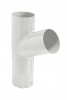 Тройник трубы 125/90 Rooftop dRain Ral 9003 Grand Line